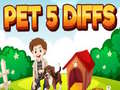 เกม Pet 5 Diffs