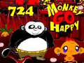 เกม Monkey Go Happy Stage 724
