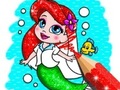 เกม Coloring Book: Mermaid