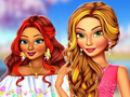 เกม BFFs Cherry Blossom Festival Look