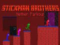 เกม Stickman Brothers Nether Parkour