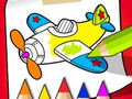 เกม Coloring Book: Cute Plane