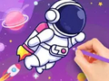 เกม Coloring Book: Astronaut