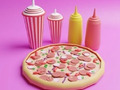 เกม Coloring Book: Pizza