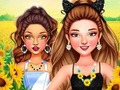 เกม Celebrity Sunflower Shine Looks