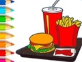 เกม Coloring Book: Hamburger