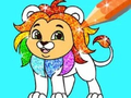 เกม Coloring Book: Lion