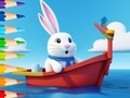เกม Coloring Book: Sailing Rabbit