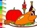 เกม Coloring Book: Thanksgiving Day