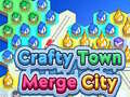 เกม Crafty Town Merge City