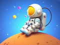 เกม Coloring Book: Spaceman Sitting