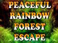 เกม Peaceful Rainbow Forest Escape 