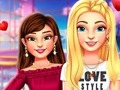 เกม BFFs High School First Date Look