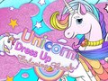 เกม Unicorn Dress Up Coloring Book