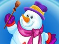 เกม Snowman Dress up