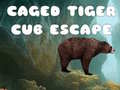 เกม Caged Tiger Cub Escape