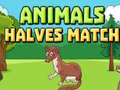 เกม Animals Halves Match