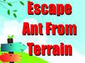 เกม Escape Ant From Terrain