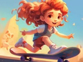 เกม Coloring Book: Riding Skateboard