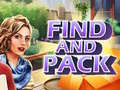 เกม Find and Pack