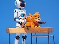 เกม Coloring Book: Robot And Dog