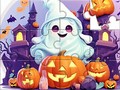เกม Jigsaw Puzzle: Halloween Cute Ghost
