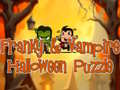 เกม Franky & Vampire Halloween Puzzle