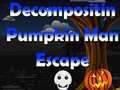 เกม Decomposition Pumpkin Man Escape 