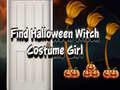เกม Find Halloween Witch Costume Girl