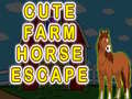 เกม Cute Farm Horse Escape