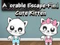 เกม Adorable Escape Find Cute Kitten