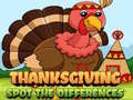 เกม Thanksgiving Spot the Difference