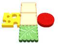 เกม Burger Fold Puzzle