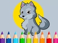 เกม Coloring Book: Wolf