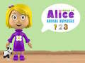 เกม World of Alice Animal Numbers