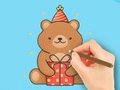 เกม Coloring Book: Gift Bear