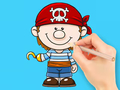 เกม Coloring Book: Pirate