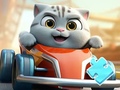 เกม Jigsaw Puzzle: Cat Racing Driver
