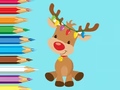 เกม Coloring Book: Cute Christmas Reindee