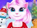 เกม Cat Girl Christmas Decor Game