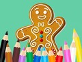 เกม Coloring Book: Gingerbreads