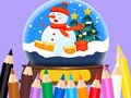 เกม Coloring Book: Christmas Crystal Ball