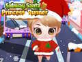 เกม Subway Santa Princess Runner