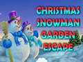 เกม Christmas Snowman Garden Escape