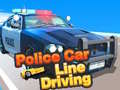 เกม Police Car Line Driving