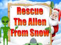 เกม Rescue The Alien From Snow