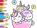 เกม Coloring Book: A Cup Of Unicorn