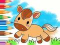 เกม Coloring Book: Running Horse