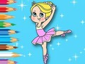เกม Coloring Book: Ballet Girl