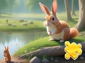 เกม Jigsaw Puzzle: Rabbit And Squirrels